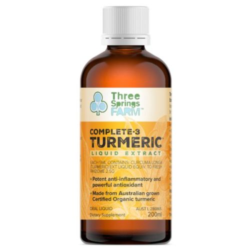 Complete 3 Turmeric™ Liquid Extract Certified Organic